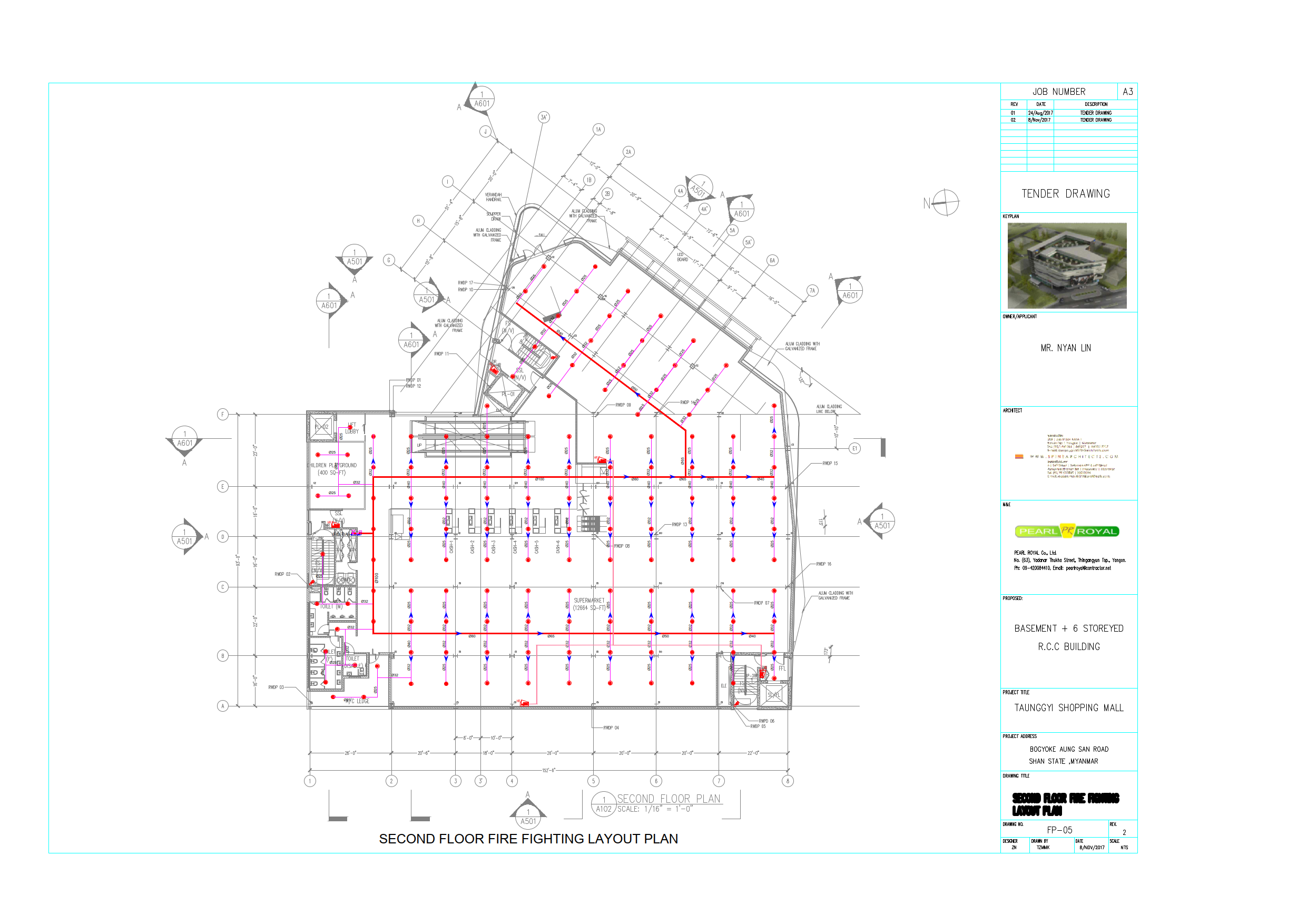 Fire Fighting Plan 5